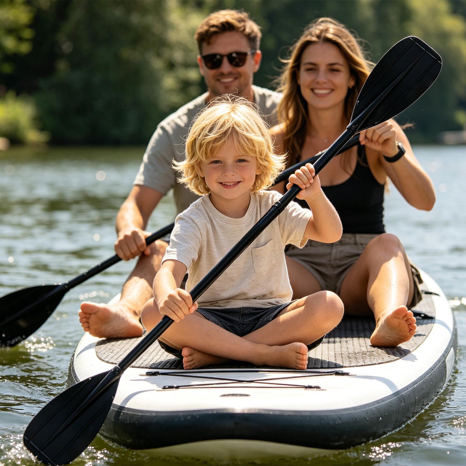 Fishing Kayak Anchor - Углепластиковое весло из 2 секций, легкое,