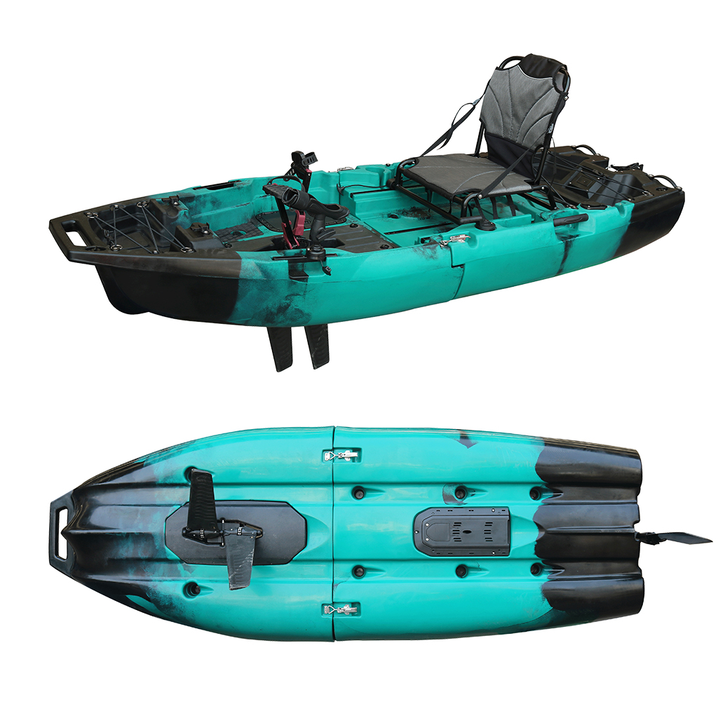 8-футовый (2,5 м) модульный ка – обзор и цена Fishing Kayak Sit In