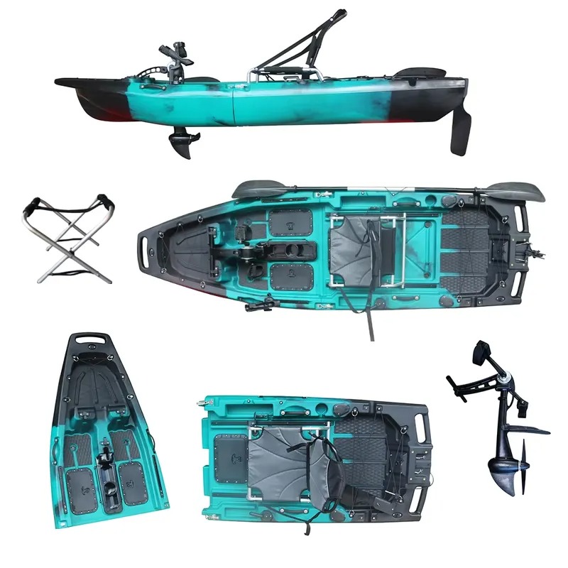 Популярная одноместная моториз – обзор и цена Fishing Kayak Sit In